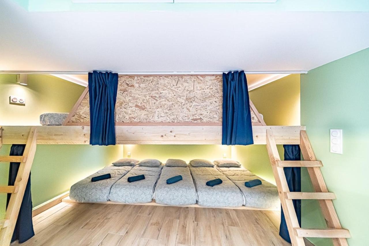 Sleep And Go - Cozy 9 People - Oullins Apartment Luaran gambar
