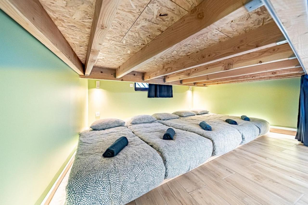 Sleep And Go - Cozy 9 People - Oullins Apartment Luaran gambar